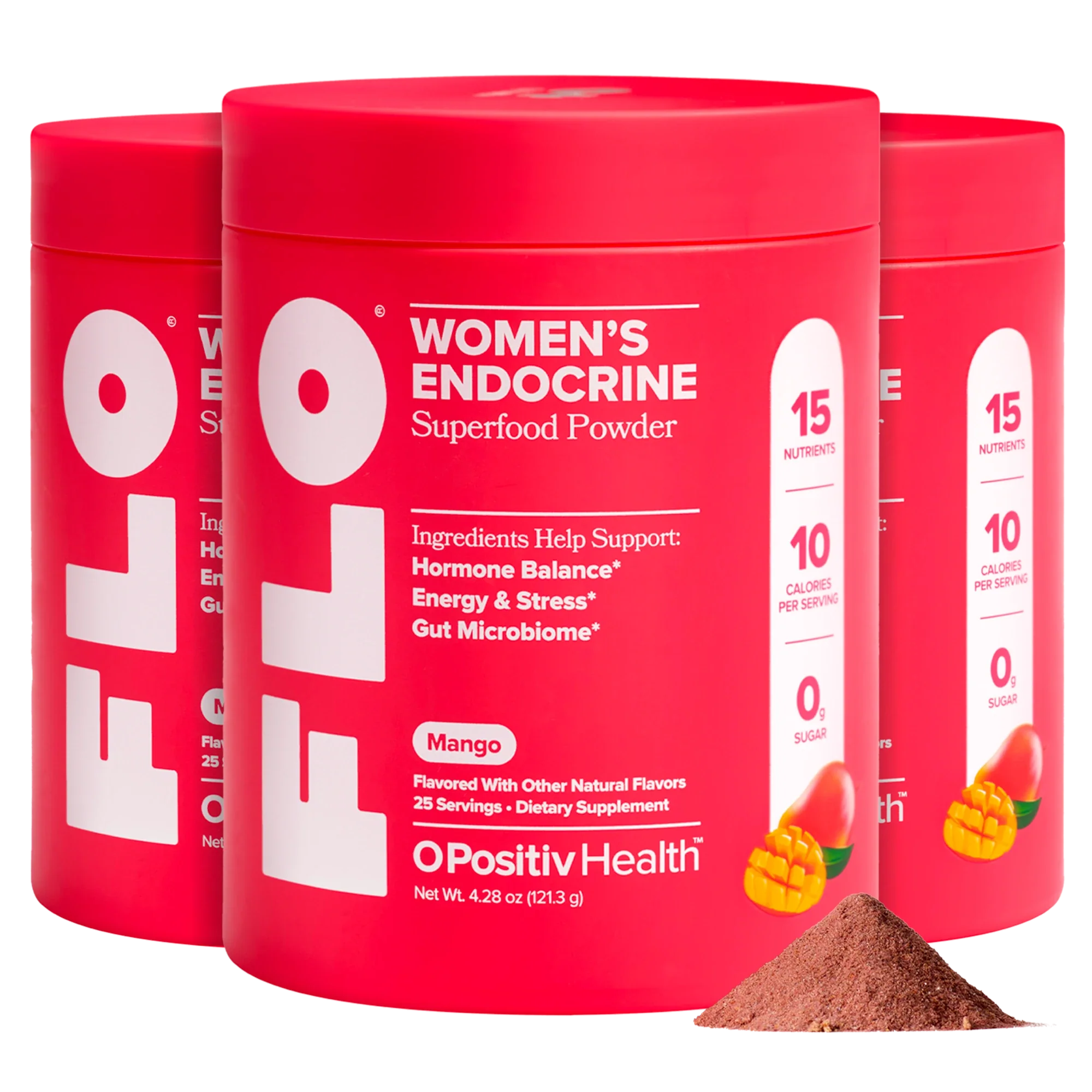 FLO - Mango Endocrine Superfood Powder - Bundle