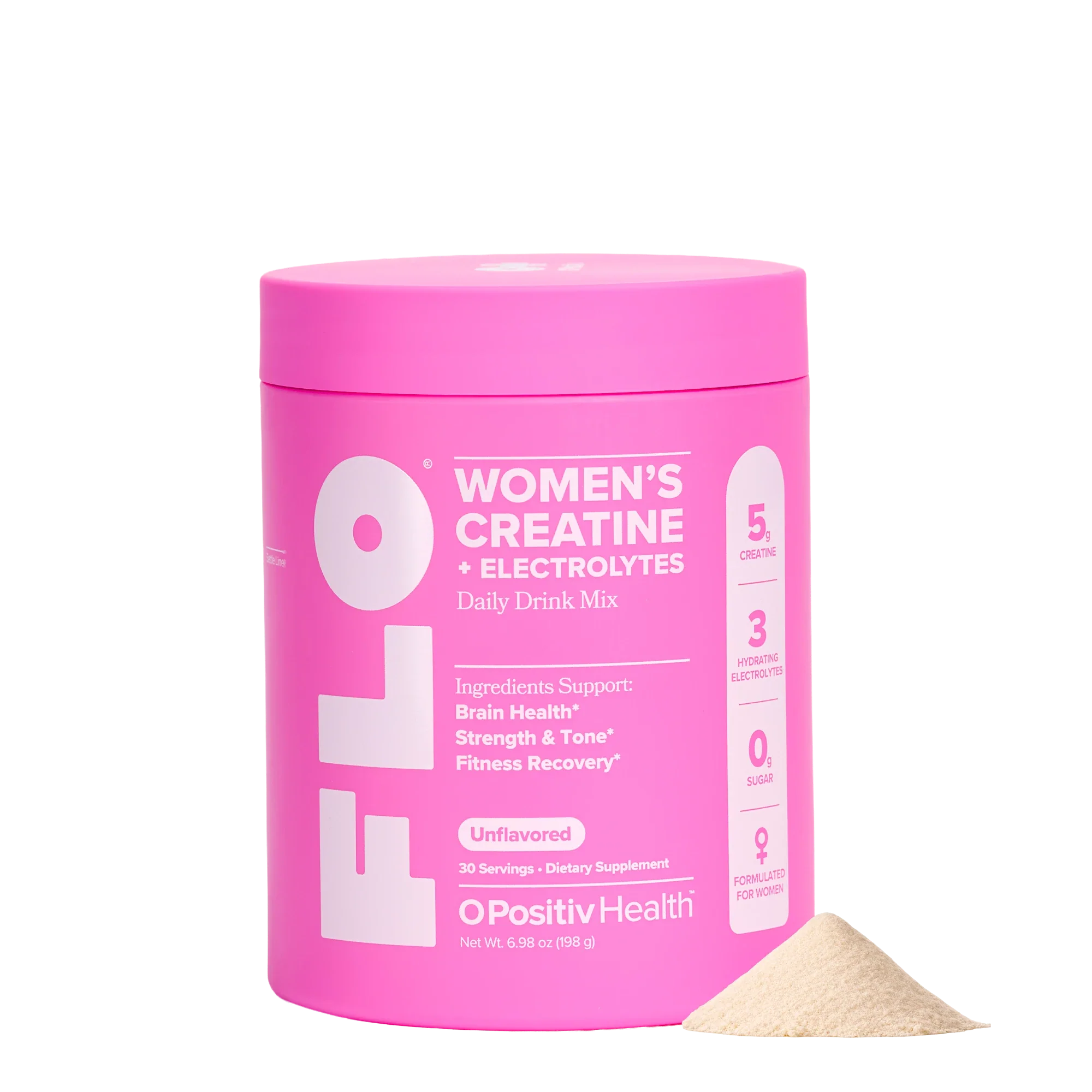 FLO - Women’s Daily Creatine + Electrolytes Powder