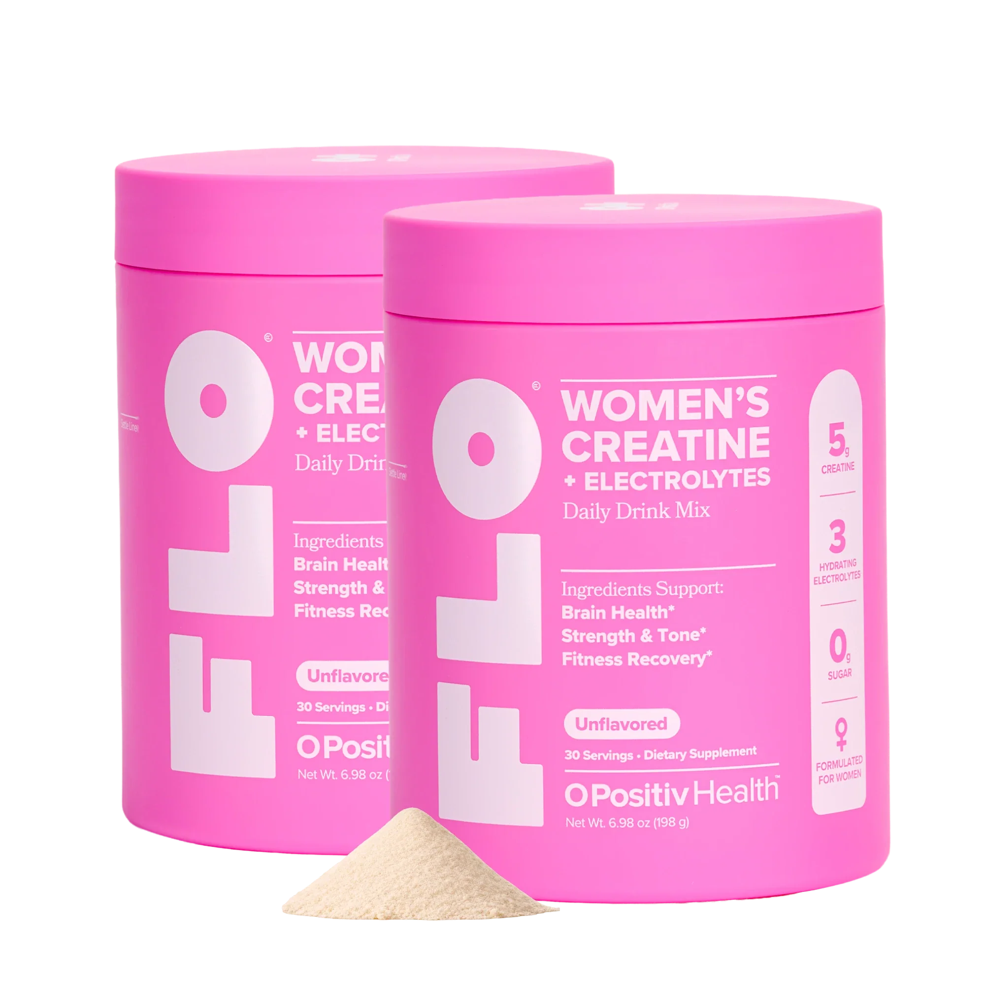 FLO - Women’s Daily Creatine + Electrolytes Powder - Image 3