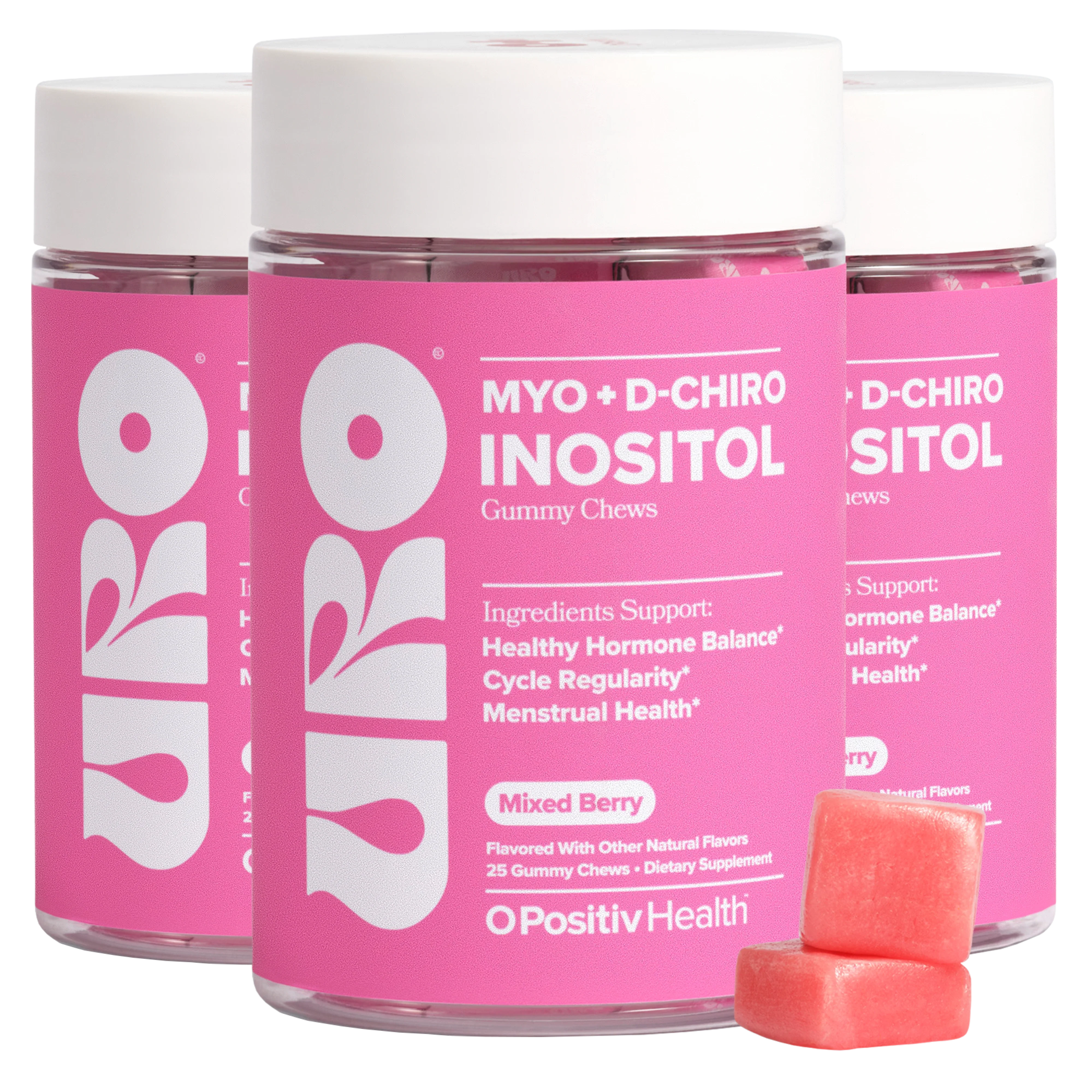URO - Myo & D-Chiro Inositol Gummy Chew - Image 2