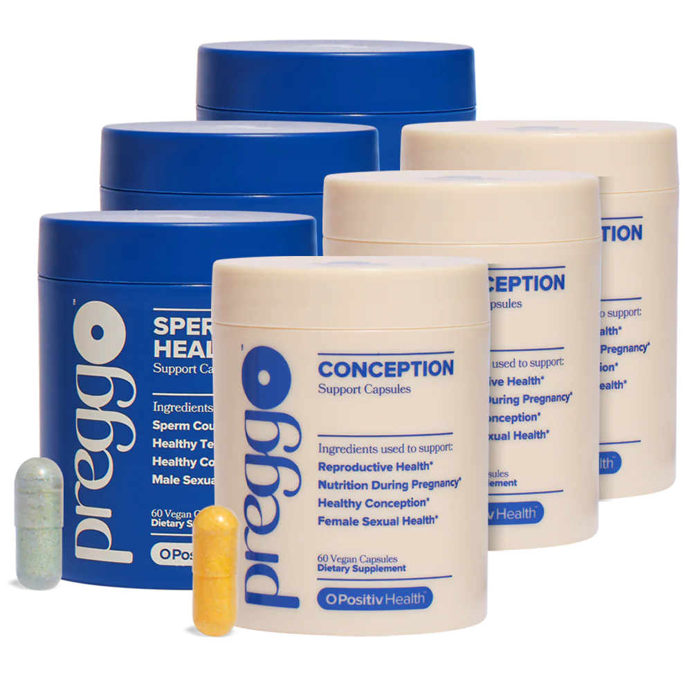 PREGGO Female & Male Conception Support Bundle - Quarterly Subscription