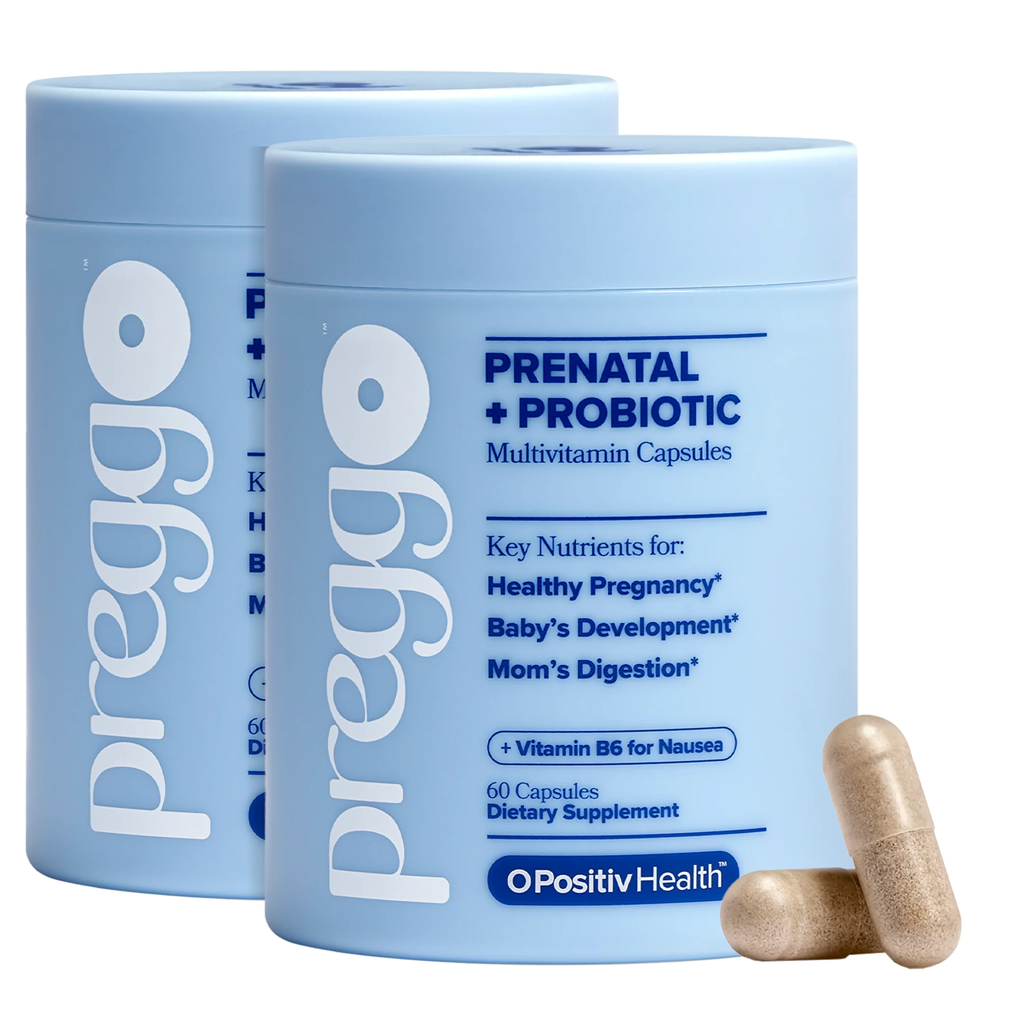 PREGGO - Probiotic Capsules - 2 Bottle Subscription - Image 2