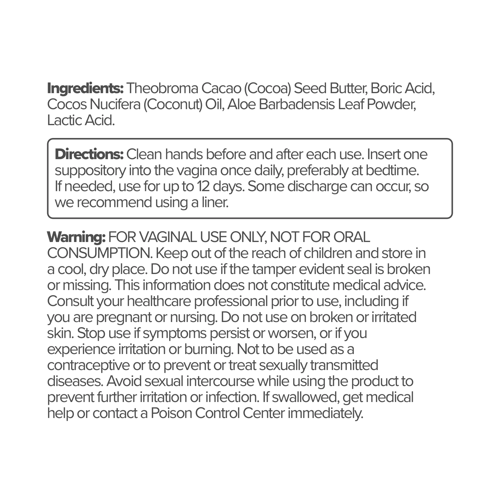 URO - Boric Acid Vaginal Suppository Subscription - Image 2
