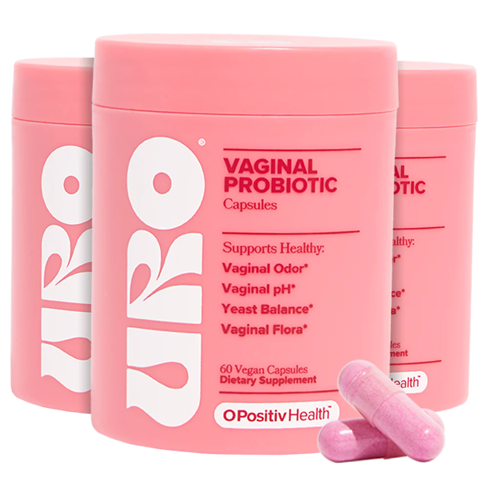 URO / Vaginal Probiotic Capsules / 3 Bottle Subscription