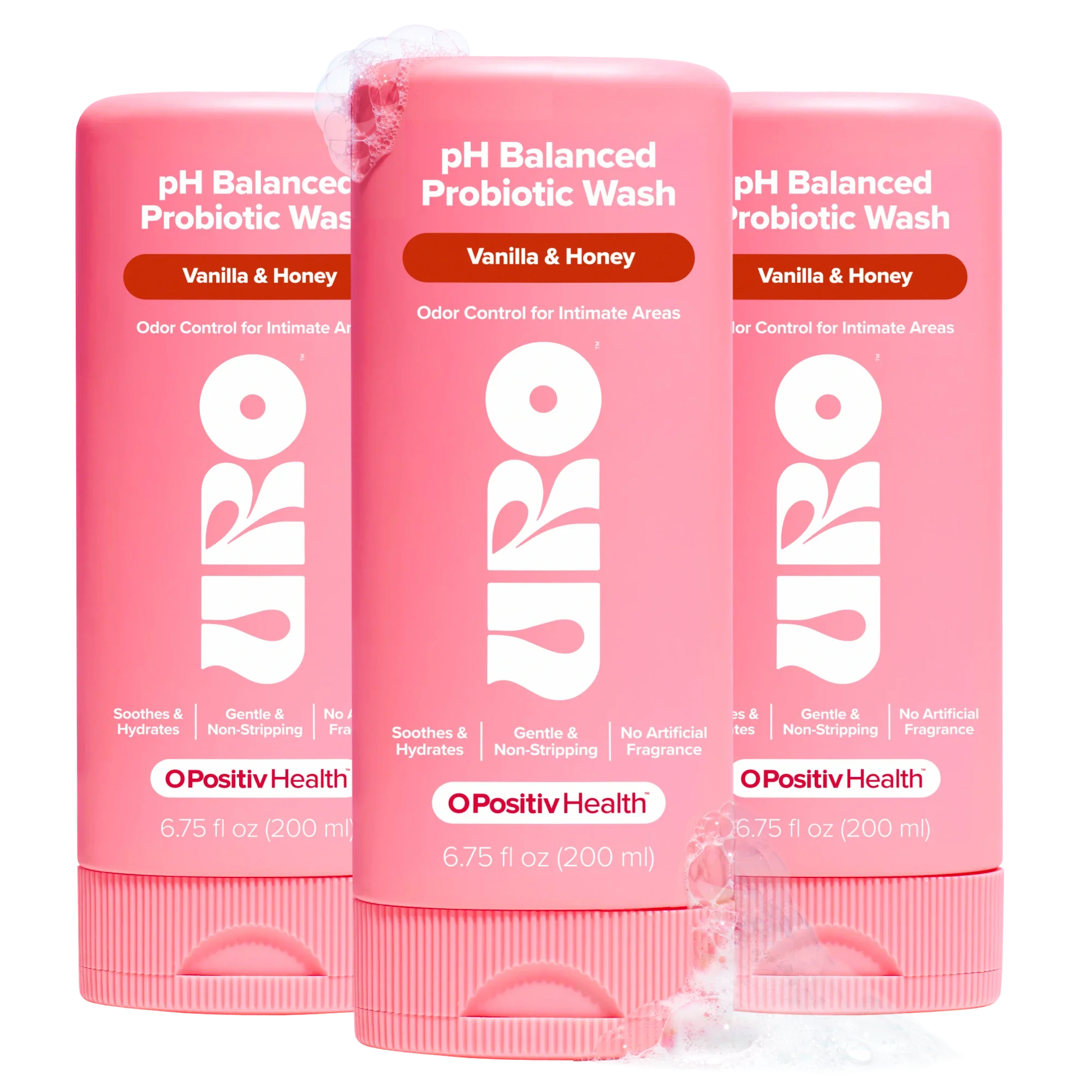 URO - pH Balanced Probiotic Wash Vanilla Bundle